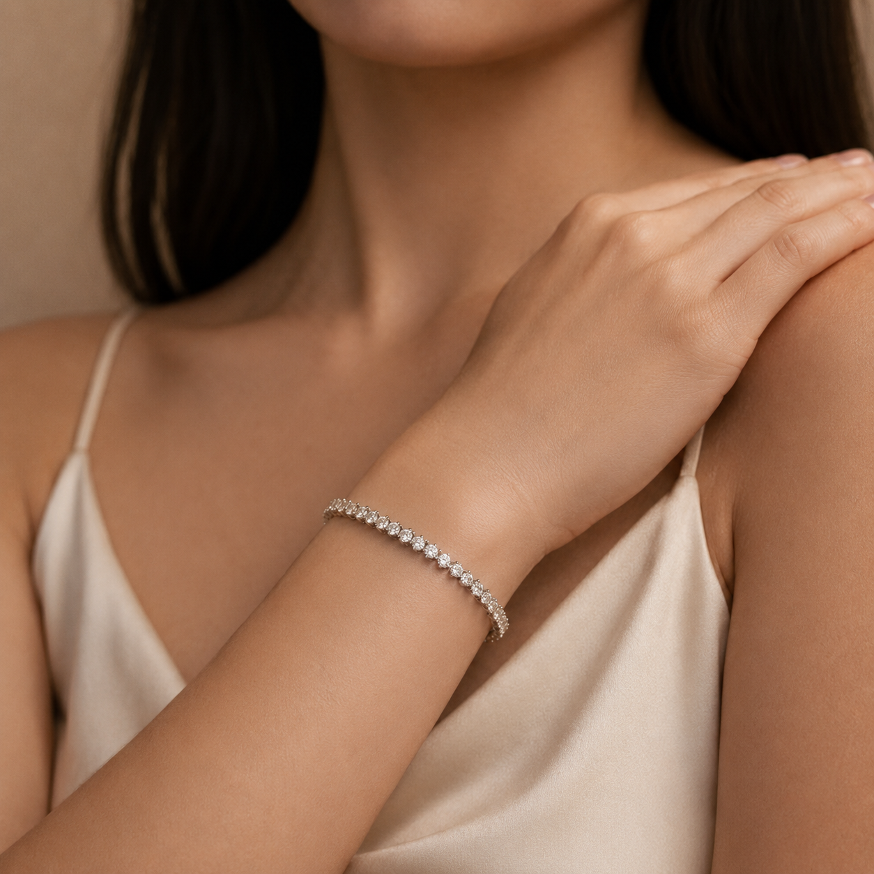Sylvie Tennis Bracelet GENEVIVE
