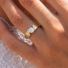 Amelia Radiant Promise Wedding Ring GENEVIVE
