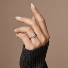 Palais Pave Solitaire Ring GENEVIVE