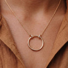 Triomphe Triple Circle Necklace GENEVIVE