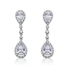 La Roche Pear Shape Drop Earrings GENEVIVE