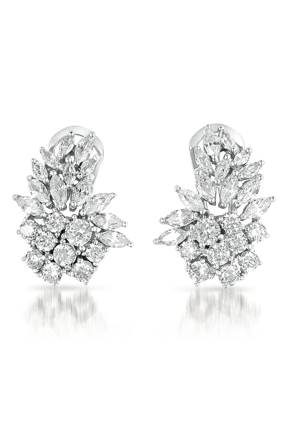 Antoinette Marquise Cluster Limited Edition Earrings GENEVIVE