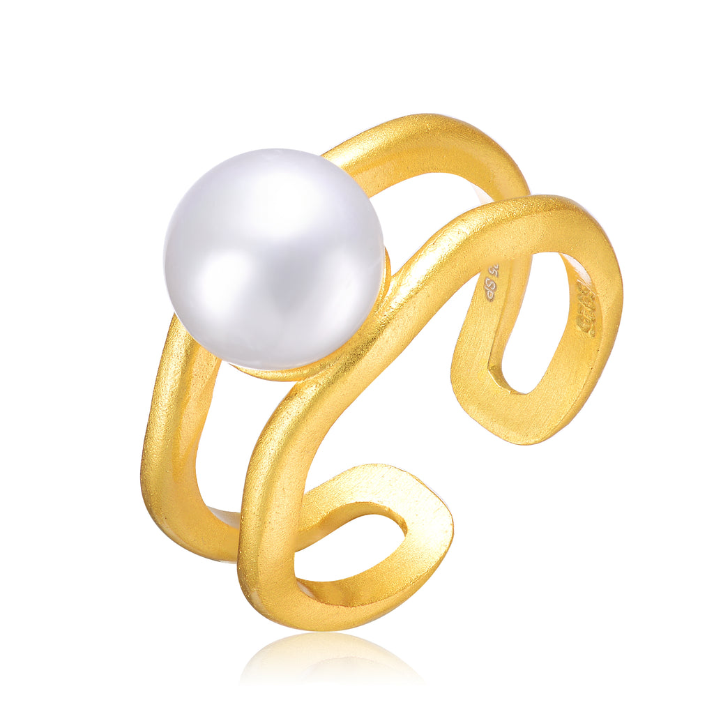 925 sterling silver pearl band ring| Alibaba.com