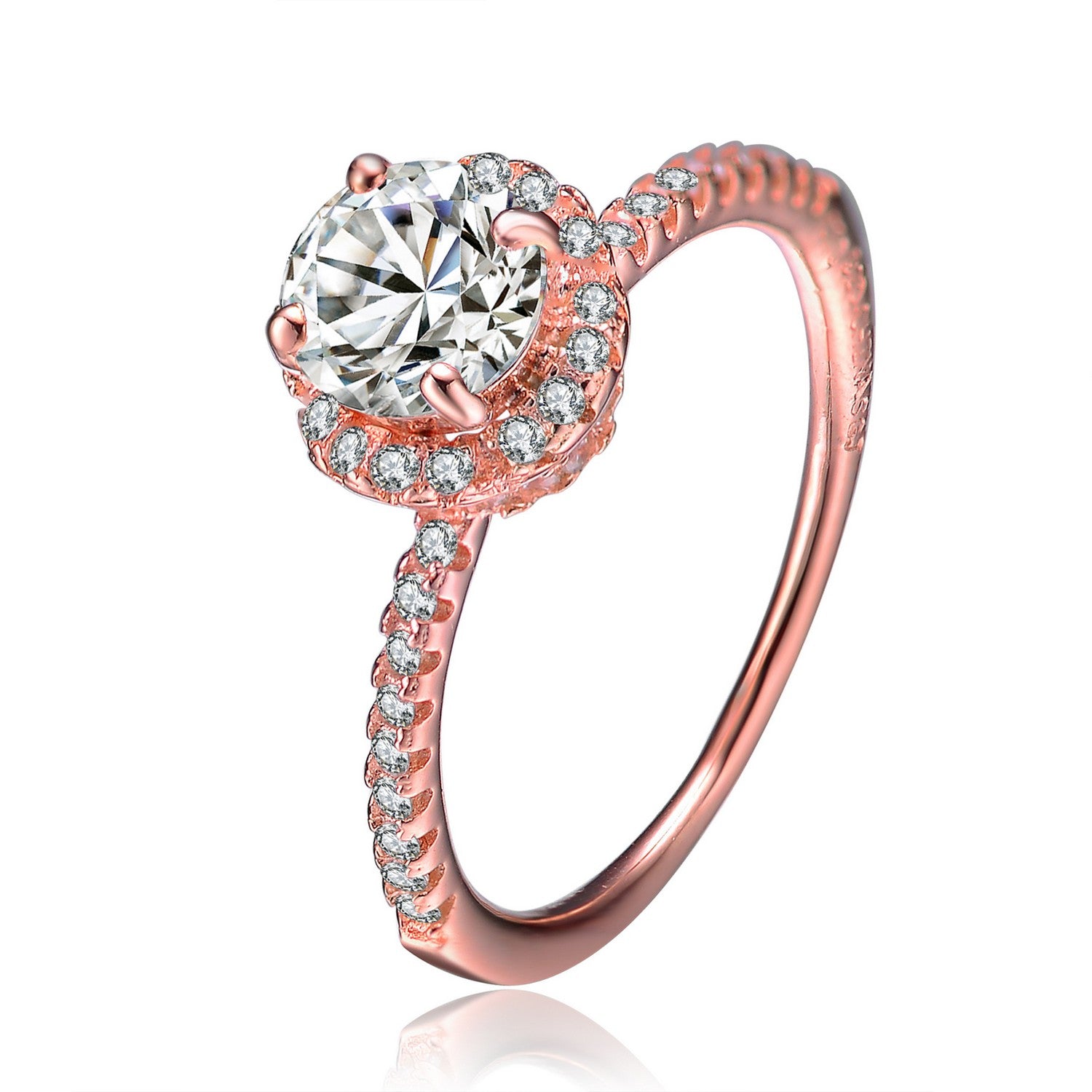 Chloé Rose Solitaire Last Pair Ring GENEVIVE
